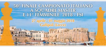 50° FINALE CAMPIONATO ITALIANO A SQUADRE MASTER E 11° FEMMINILE FSI 2018