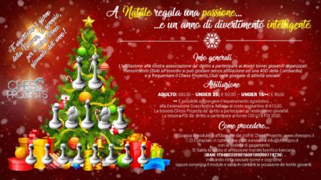 A Natale regala il tesseramento a Chess Projects