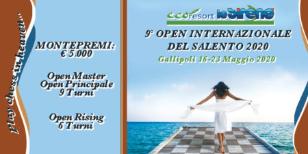 9° OPEN INTERNAZIONALE DEL SALENTO 2020