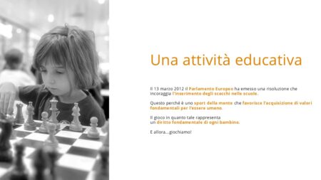 Chess Projects Asd: Scacchi... crescita, inclusione e sostenibilità